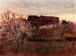 Le Colisée au coucher du soleil