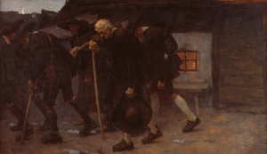 Après la conclusion de la paix - Albin Egger Lienz