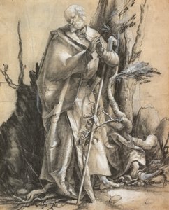 Saint barbu dans une forêt, vers 1516
