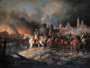 Napoléon Bonaparte à Moscou, 1840