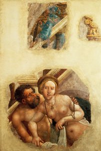 Couple se baignant par Albrecht Altdorfer - Albrecht Altdorfer