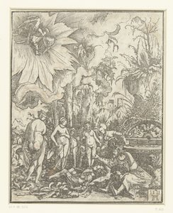 Le jugement de Paris - Albrecht Altdorfer