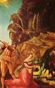 Décapitation de Sainte-Catherine - Albrecht Altdorfer
