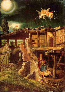 Allemand : Die Geburt Christi La naissance du Christ - Albrecht Altdorfer