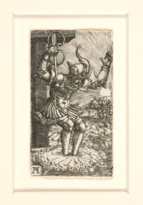 Horatius Cocles sautant dans le Tibre - Albrecht Altdorfer