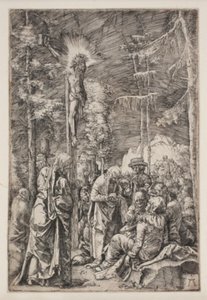 Christ sur la croix - Albrecht Altdorfer