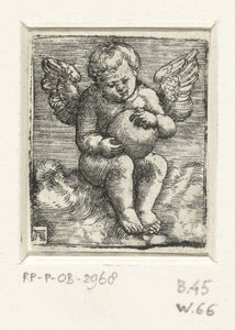 Putto avec une boule