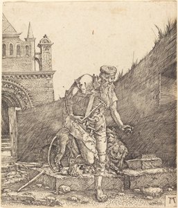 Saint Jérôme dans une cour - Albrecht Altdorfer