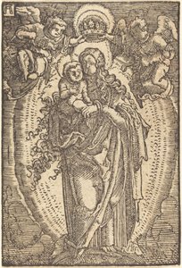 La Vierge couronnée par des anges
