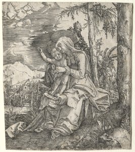 La Vierge dans un paysage, vers 1515 - Albrecht Altdorfer