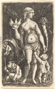 Vénus et Cupidon - Albrecht Altdorfer
