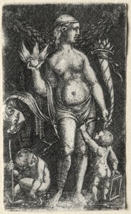 Vénus entre deux cupidons, 1520 - Albrecht Altdorfer