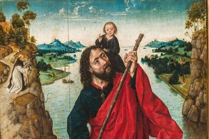 Saint Christophe (détail)