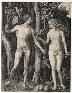 Adam et Ève - Albrecht Dürer