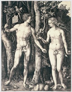 Adam et Eve - Albrecht Dürer