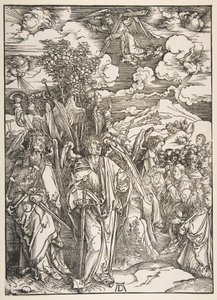 Anges retenant les quatre vents - Albrecht Dürer