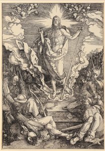 La résurrection du Christ, feuille n° 12 de la série « La Grande Passion » - Albrecht Dürer