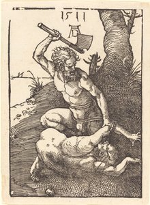 Caïn tuant Abel - Albrecht Dürer
