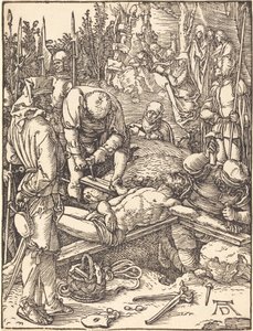 Christ cloué sur la croix - Albrecht Dürer