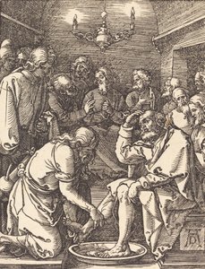 Le Christ lavant les pieds des disciples