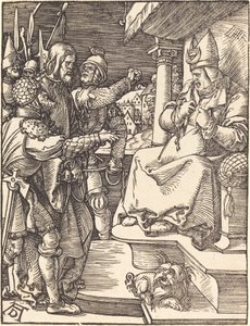 Christ devant Caïphe - Albrecht Dürer
