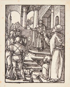 Le Christ devant Pilate - Albrecht Dürer