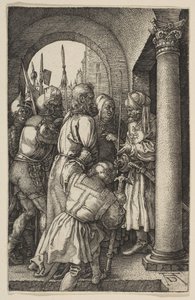 Le Christ devant Pilate, de La Passion, 1512 - Albrecht Dürer