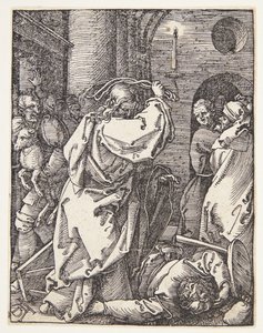 Christ chassant les marchands du Temple