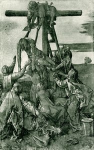 Christ descendu de la croix - Albrecht Dürer