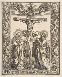 Christ en croix entre la Vierge et Saint Jean, 1516 - Albrecht Dürer