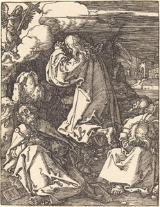 Christ au mont des Oliviers - Albrecht Dürer