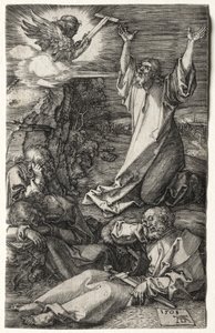 Le Christ au Mont des Oliviers - Albrecht Dürer