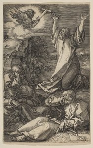 Christ au Mont des Oliviers, de La Passion - Albrecht Dürer