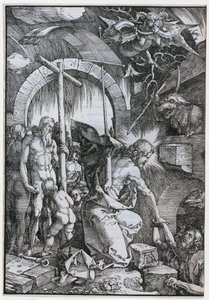 Le Christ aux limbes, feuille n° 11 de la série « La Grande Passion » - Albrecht Dürer