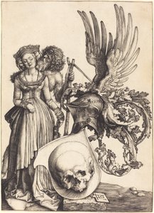Blason avec un Crâne