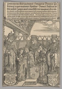 Congrès et double fiançailles à Vienne, planche 23 de Scènes historiques de la vie de l