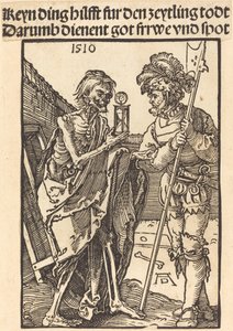 La Mort et le Lansquenet, 1510 - Albrecht Dürer