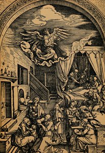 Die Geburt der Maria, La naissance de Marie, 1503-1504