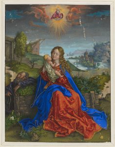 La Sainte Famille et le papillon - Albrecht Dürer