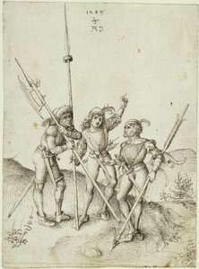 Trois lansquenets