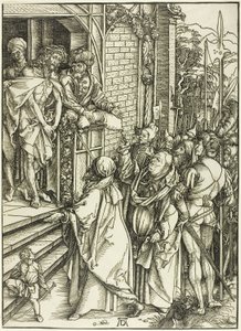 Ecce Homo - La présentation du Christ, de La Grande Passion - Albrecht Dürer