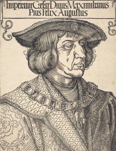 Empereur Maximilien I, vers 1518 - Albrecht Dürer