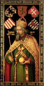 Empereur Sigismond, Saint-Empereur romain, roi de Hongrie et de Bohême (1368-1437), c.1600 - Albrecht Dürer
