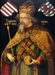 Allemand : Kaiser Sigismund Empereur Sigismund (1368-1437) - Albrecht Dürer