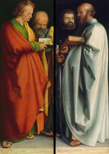 Allemand : Vier Apostel Les quatre apôtres - Albrecht Dürer