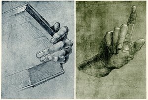 Main avec livre - Albrecht Dürer