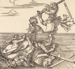 Joute italienne, vers 1516