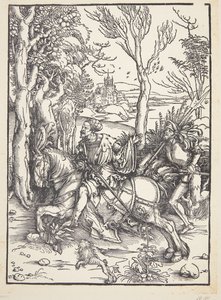 Chevalier et lansquenet