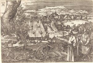 Paysage avec le canon