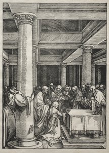 Vie de la Vierge : Présentation de Jésus au Temple - Albrecht Dürer